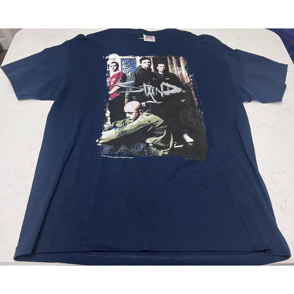 Vintage 2001 Staind Break The Cycle Nu Metal Band Tee
